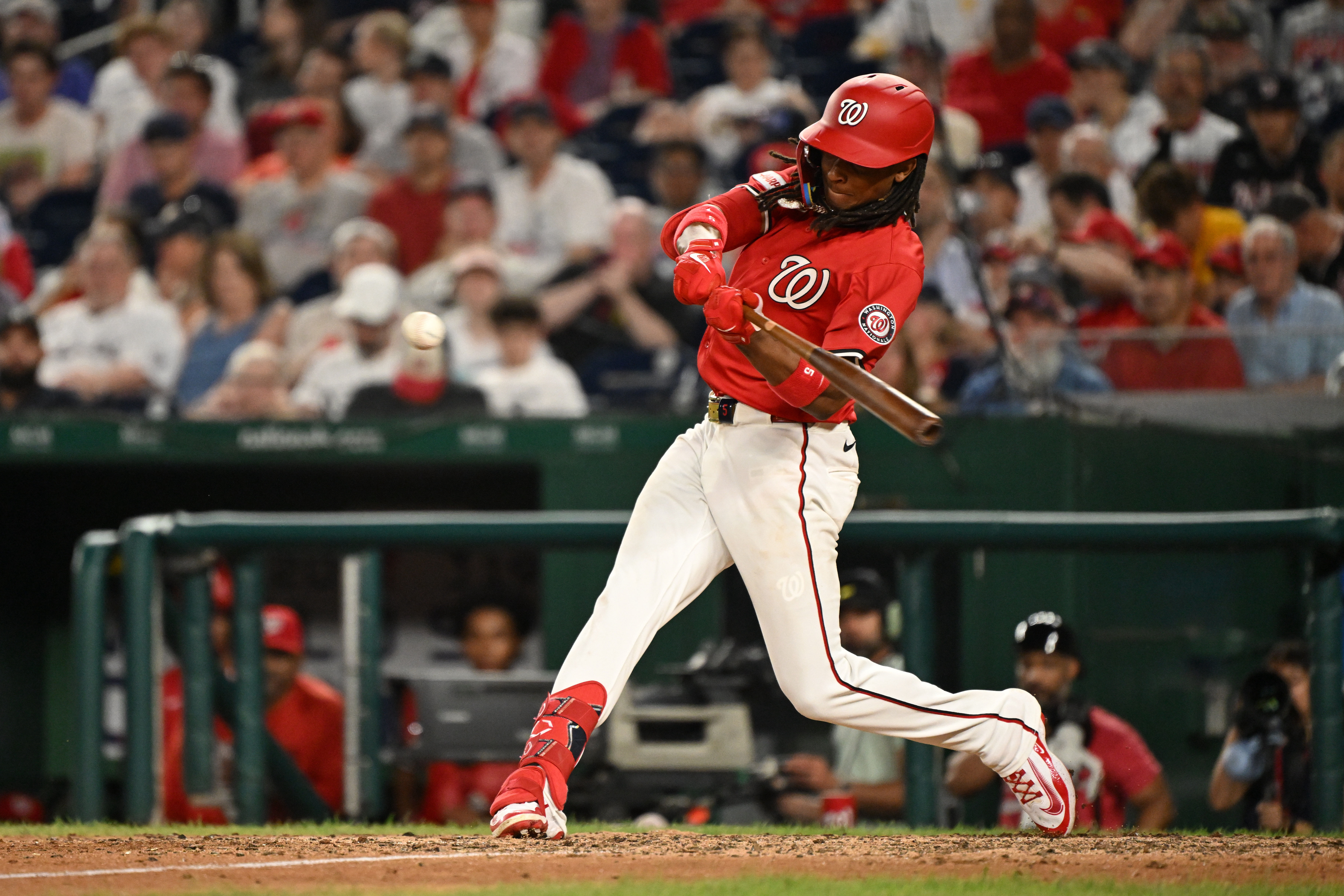 CJ Abrams could light up the scoreboard with a bomb tonight (Credits: IMAGN)